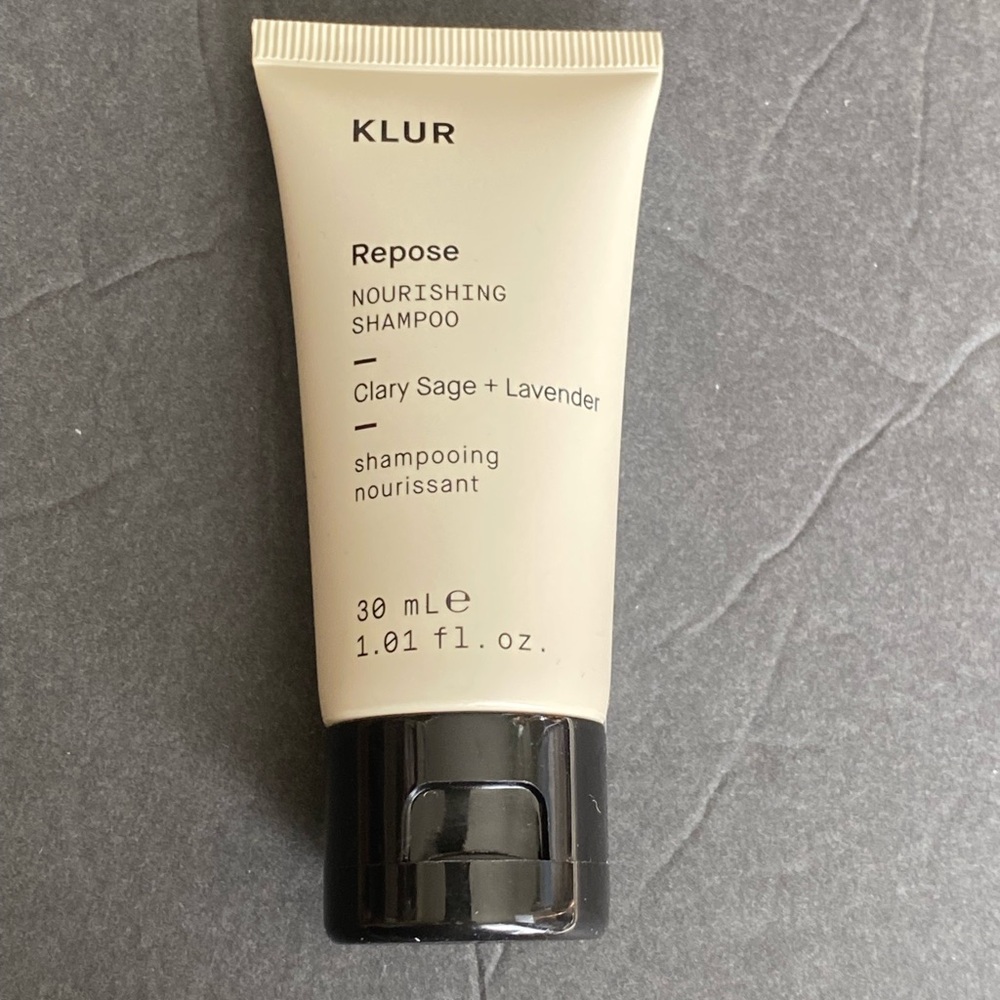 Klur repose nourishing shampoo clary sage lavender SAMPLE